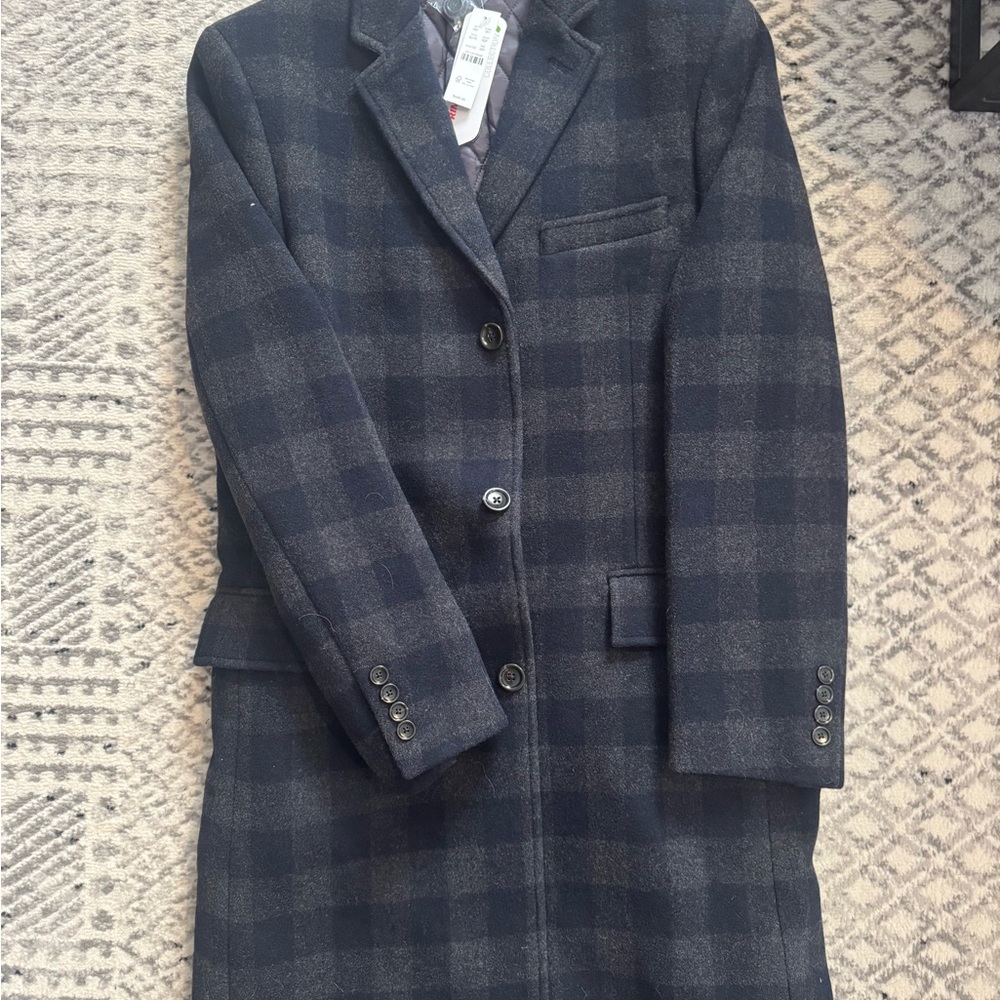 Men’s JCrew Ludlow Wool TopCoat Brand New (42R)